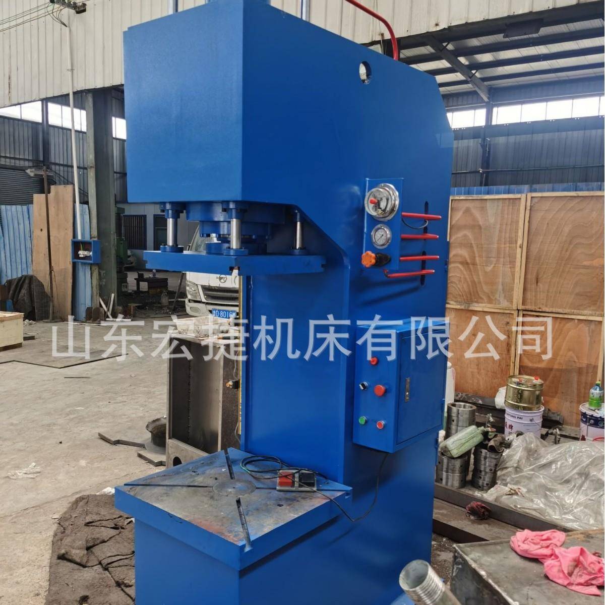 铜碗成型液压机厨具成型高压水泵成型集装箱板成型