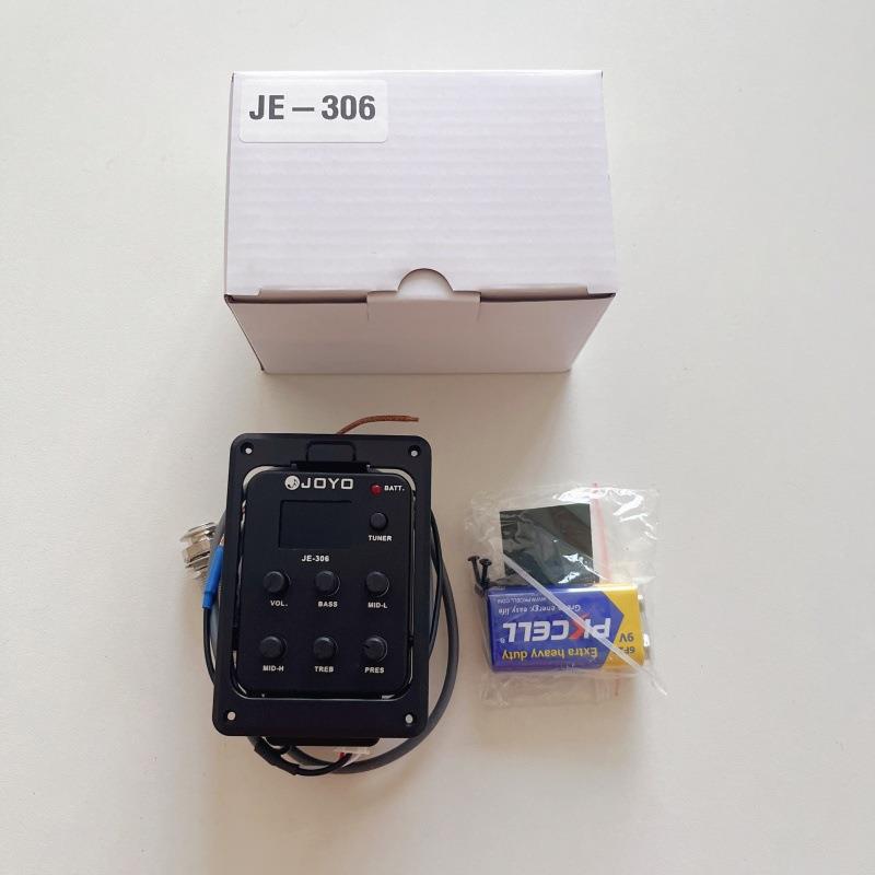 JOYO卓乐 JE-306 JE-307 带校音功能的5段EQ 吉他拾音器 效音器