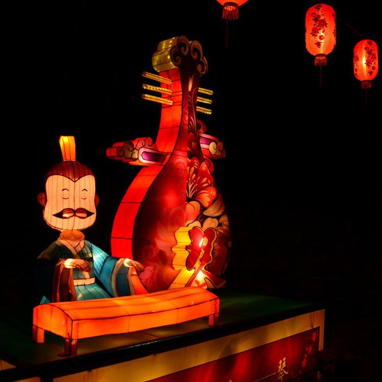 暖尔鼠年春节元宵节花灯彩灯美陈设计大型灯展策划设计制作