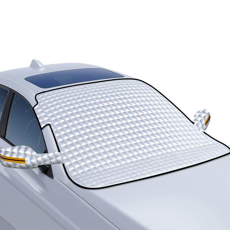 汽车遮阳前挡风玻璃隔热罩车内挡板遮阳伞冬天防雪防冻车衣罩