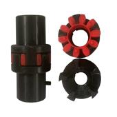 现货XL星服式 型轴器伺电机铝合金大联扭矩联轴器梅花星型爪联轴器