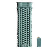 现货户外单人充气垫tpu超轻便携露营睡垫防潮垫脚踩按压床垫