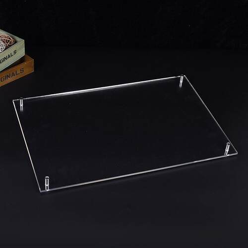 现货透明亚克力台卡桌面广告立牌台签塑料磁吸相框展示牌立牌