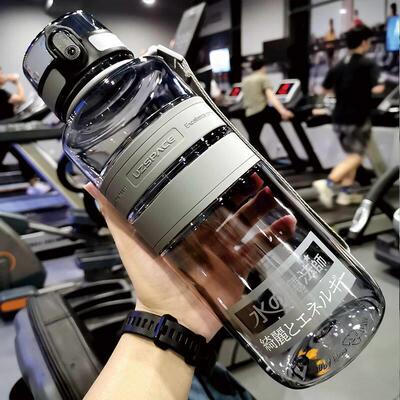1L 1.5L 2L Sports Water Bottle Large Capacity Fitness Outdoo