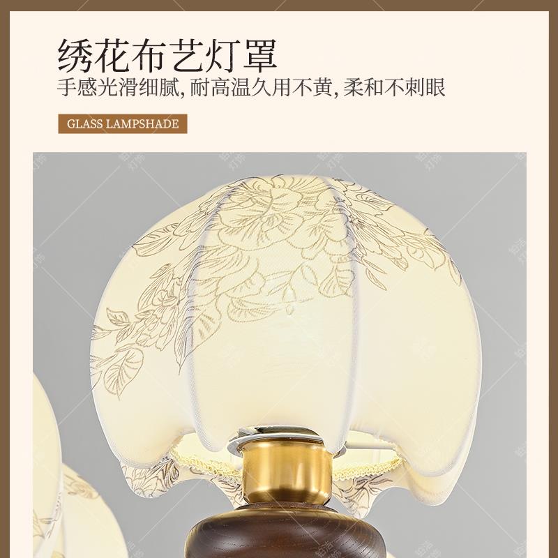 式复古风客漫厅吊灯设GCE计法师中古卧室主灯创意浪南洋美布式实