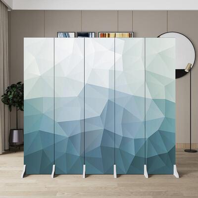 可订办公灰色屏风隔断遮客厅折室叠移动现代9.1ZD28简墙约挡家用