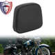 黑色四方靠背包 通用款 靠背垫 适用哈雷巡航太子车改装 摩托车配件
