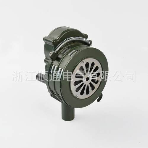 LK-100L手摇报警器带三角支架水库防汛警报器 监狱矿山防空警报器