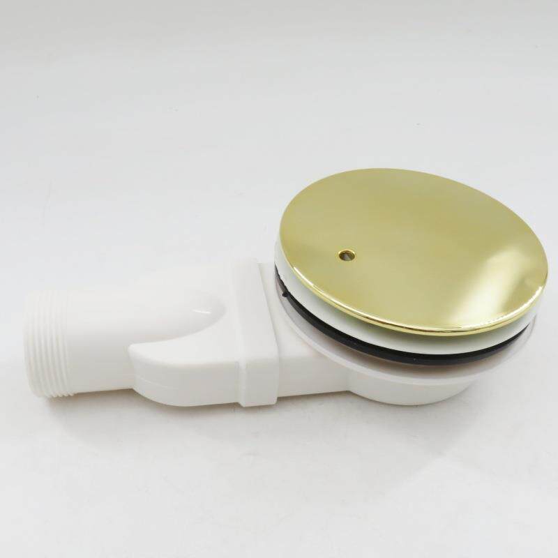 90孔下水器淋浴房塑料下水地漏金色防漏防臭防堵115mm