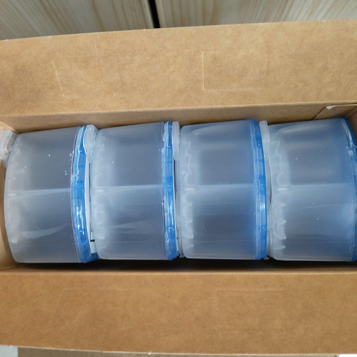 博朗剃须刀清洗液CCR4清洁液4只盒装原装博朗清洁液ccr2 - 实物图