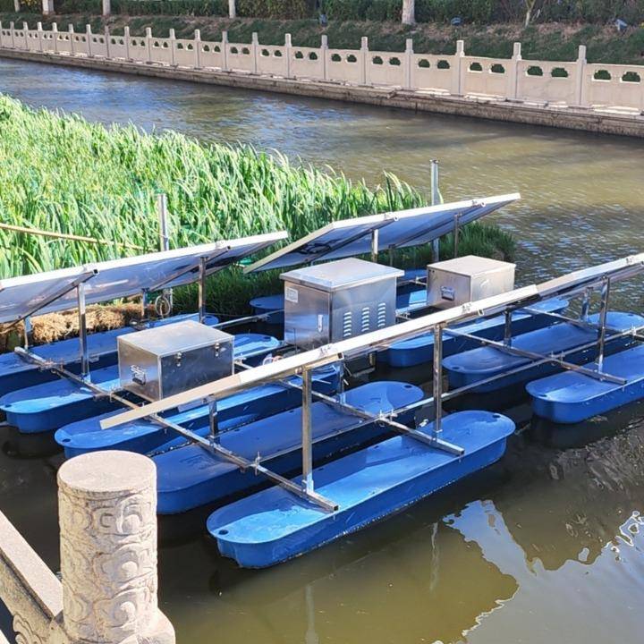 太阳能带喷泉曝气机新能源应用设备太阳能喷泉曝气机选型方法