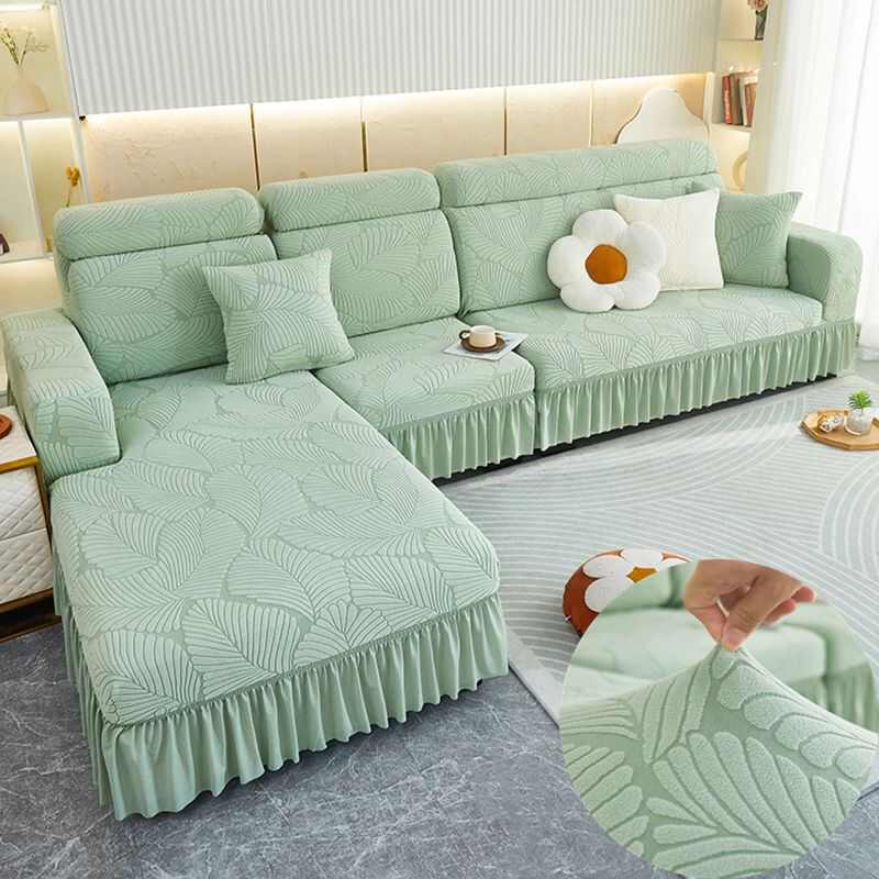 感沙发套罩万能通用型贵妃全包沙发垫套装全套加厚裙边沙发套