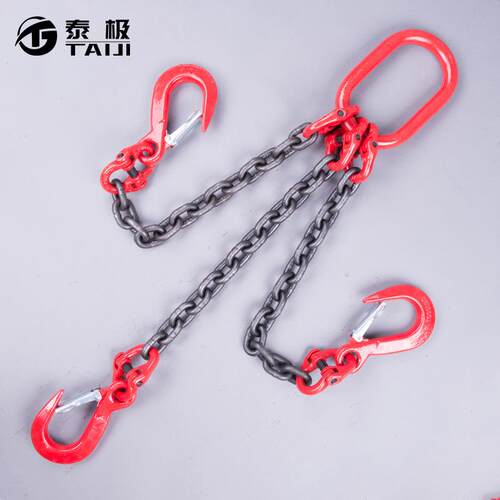 厂家包邮三腿成套链条吊索具链条组合吊具三钩2吨吨4吨吊索具
