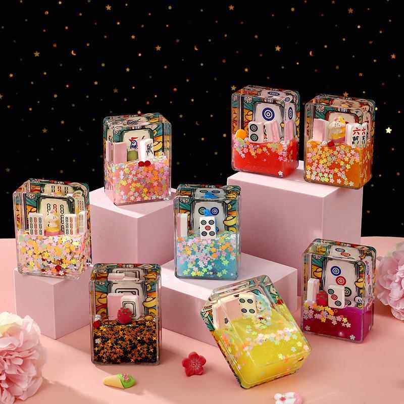 客厅装饰摆件可爱熊猫油漏小治愈解压情绪稳定沙漏创意流沙计时器