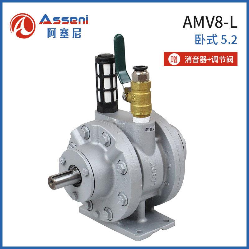 叶片式气动马风达动马达大功率扭AMV8-IEC矩矿用防爆型减船速吨桶