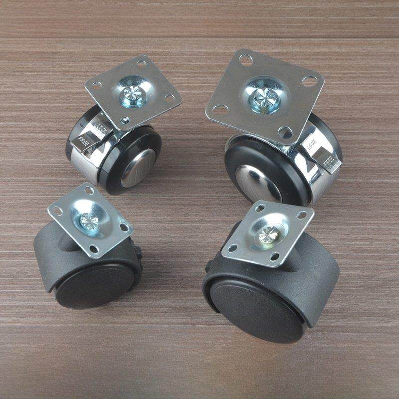 2英寸静音刹车万能轮咖啡桌婴儿床平板脚轮家具床头柜滚轮手推车,基础建材,脚轮/万向轮,淘宝优惠券,粉丝福利购,淘宝优惠卷