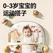 高档婴儿健身架具器躺踏钢琴婴幼儿神器宝宝着看 玩床铃脚踩蹬儿