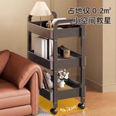 厨房置架落物多层可移动推家用放菜小车果蔬菜小推车篮子收纳地储