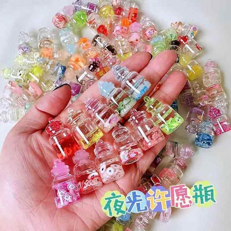 diy夜光阿拉瓶迷你许愿瓶超小漂流瓶儿童个性玩具同学毕业小礼物