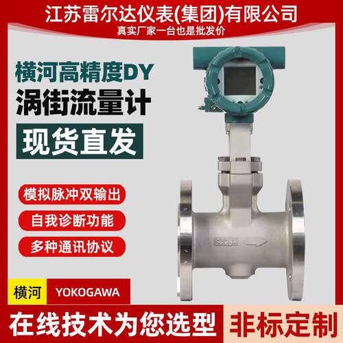 涡街流量计 蒸汽流量计 DY100 测量精准 4-20MA HART通信正品