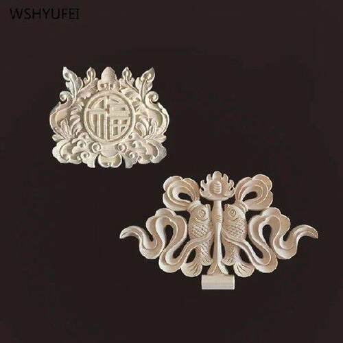 Direct selling wood corner flower carving wood carving