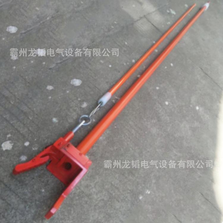 普通型J型线夹安装杆ZF010501下端引线头固定夹绝缘2米用型传动杆
