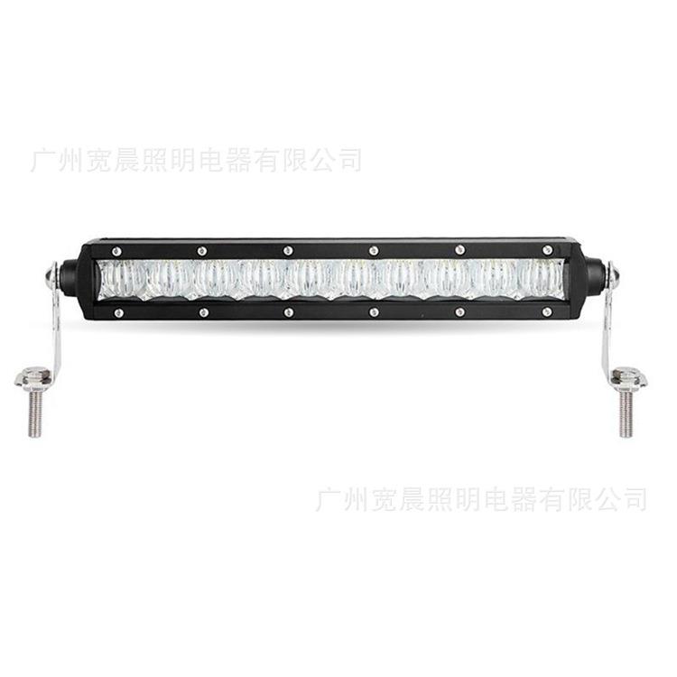 10"50W LED长条灯5d透镜射灯适用越野车保险杠中网引擎盖射灯