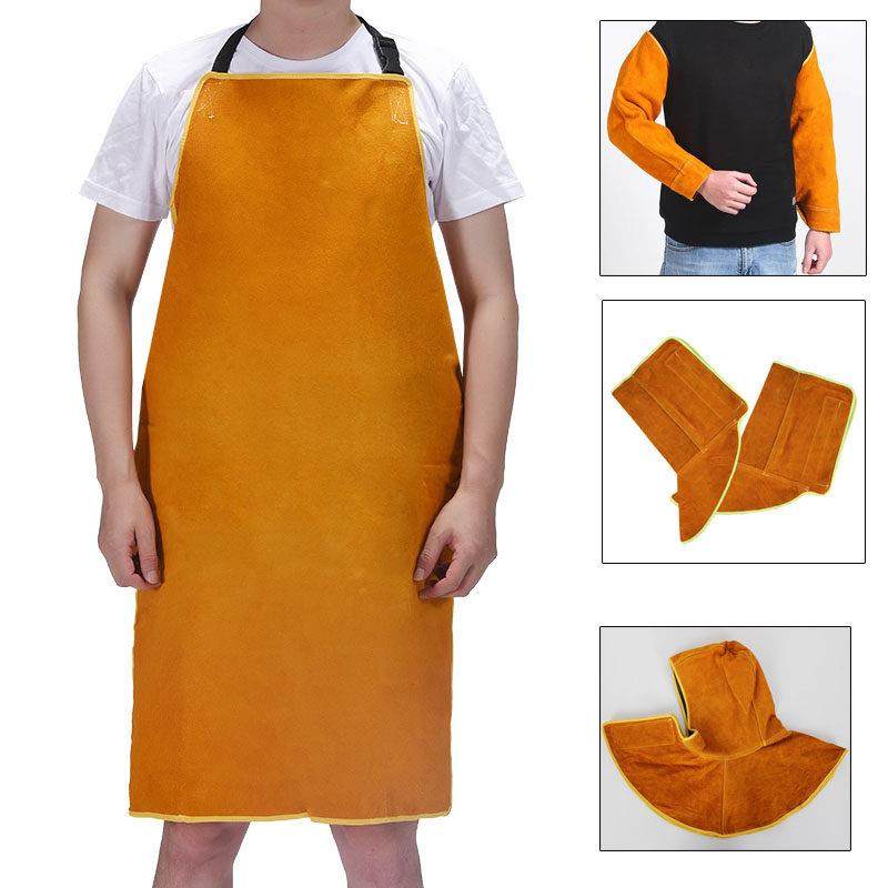 正品电焊牛皮耐磨隔弧热防围烫耐高温防护衣反穿衣焊工工裙氩焊工,居家日用,防护服,淘宝优惠券,粉丝福利购,淘宝优惠卷