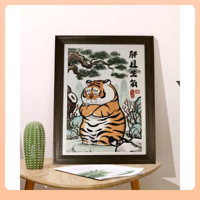 Θ批发现代简约3djp拼图框58.8×72.8装裱拼图框架1200片300片600