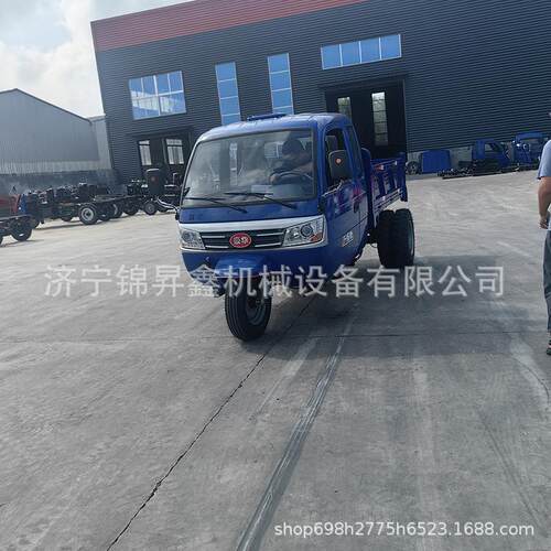 柴油翻斗自工程三车工地工程卸电轮动三轮货运车农用食DHM粮运输