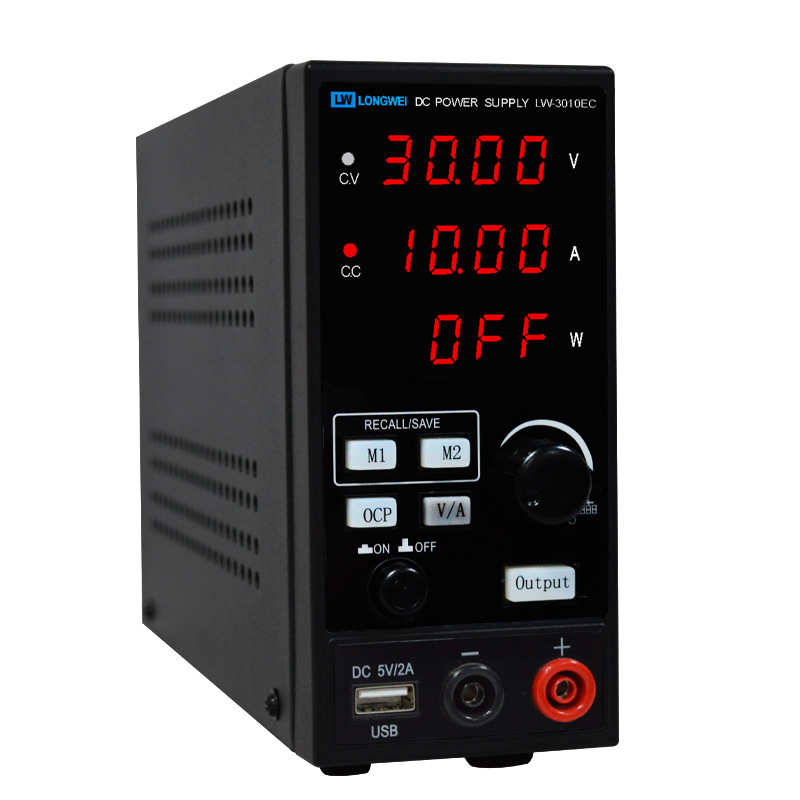 龙威程控直流稳压稳流恒流电源可编程30V10A记忆数控老化测试电源