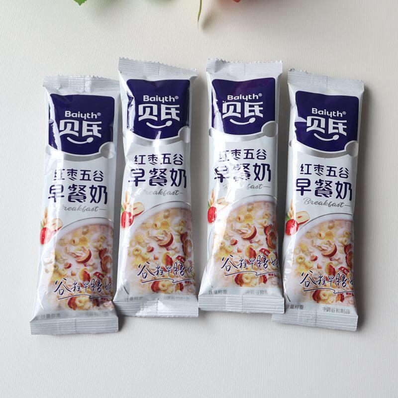 贝氏红枣五谷早餐奶核桃枸杞牛奶燕麦片营养速食代餐冲饮小包装