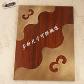 中式 饰复古角片农家院门配件 大门仿古纯铜护角寺庙别墅实木大门装