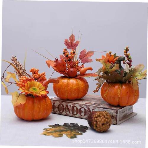 Halloween desktop living room decorations foam pumpkin bar