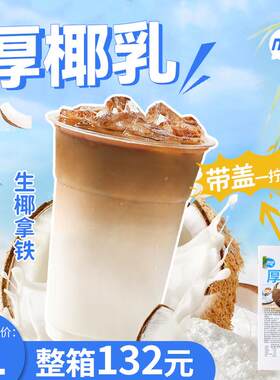 MF厚椰乳1L生椰拿铁椰浆椰子汁植物蛋白生打椰椰蜜粉儿奶茶店家用