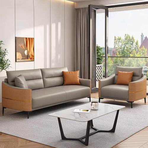 办务公沙简约现时尚休闲商铺办公室会客商接待EJI休息区茶几组合