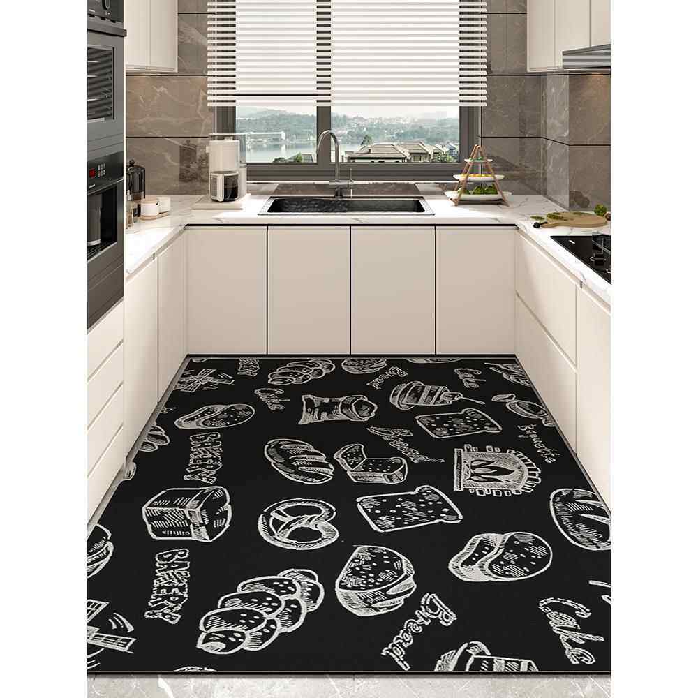 厨房地垫专用2024新款家用仿硅藻泥卡通吸水吸油防滑可擦免洗脚垫,个性定制/设计服务/DIY,地毯/地垫定制,淘宝优惠券,粉丝福利购,淘宝优惠卷