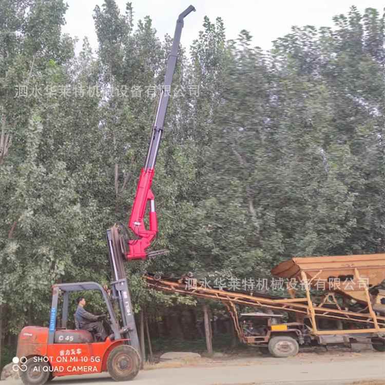 叉车属具飞臂吊 吊36.2米吊5吨吨前置门架起重臂 货物液搬运装卸