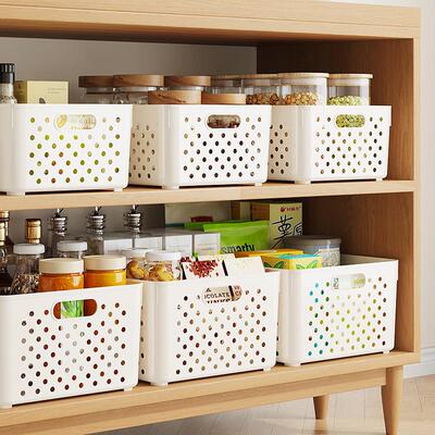 Clutter storage basket, snack and toy organizer, household p