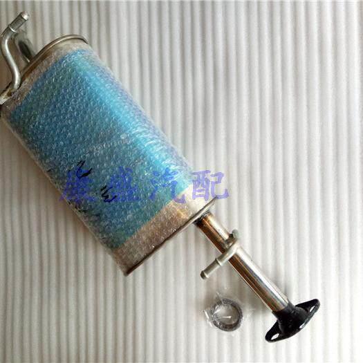 适用于 于长安新豹后节不锈钢后节排气管消音器消音器排气筒加厚