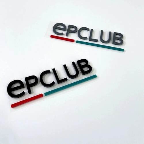 适用蔚来es6es7ec6es8ET5et7车标EPCLUB车贴尾门后尾标领航团改装