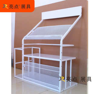 门架展架架工厂食品饮料型陈列画面广告宣传制作台促销