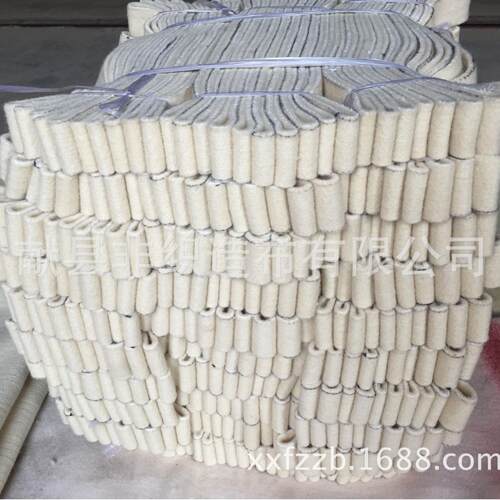 镜面抛光机械上蜡用环形无缝毛毡带不锈钢抛光带羊毛抛光带包邮