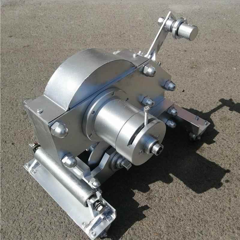 现货售出动钢丝绳芯切断机 皮带手皮带切割切断 规格矿用皮多带切