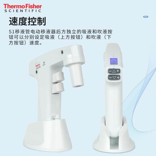 白/红/蓝/绿/透明色S1电动移液器实验室移液仪器