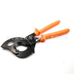 手动电缆剪500mm2以下铜铝线缆剪 棘轮式 电缆剪断线切线钳 60A