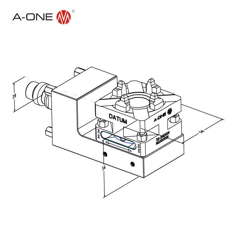 A-ONE电火花线切割卡盘专用延伸臂 EDM线割机高精度工装夹具