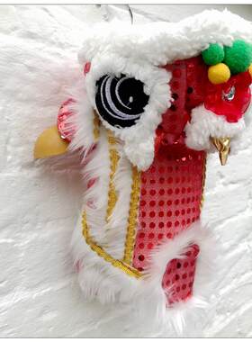 醒狮狗衣服舞狮宠物衣服泰迪比熊新年装柯基金毛大狗服饰貓咪衣服