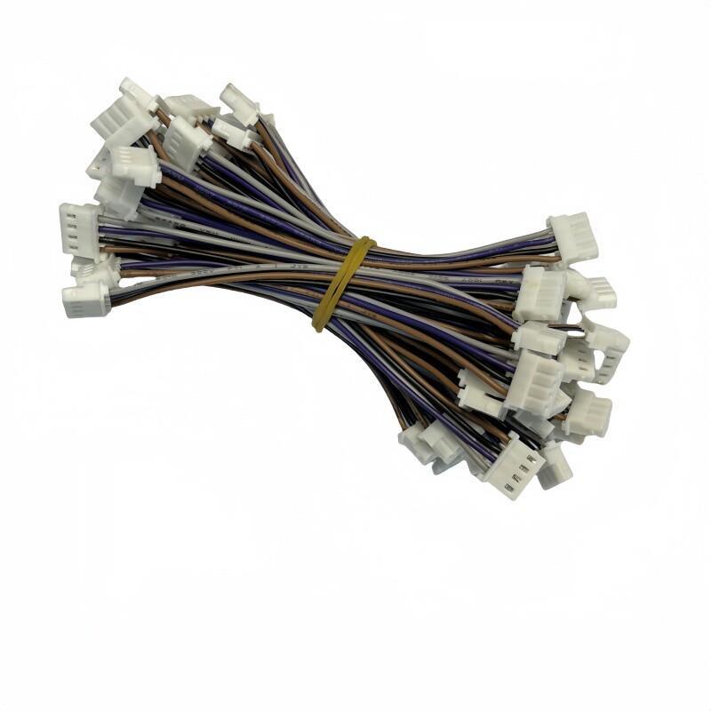 通力电梯按钮线 外呼上下连接线 按钮插针插件通讯线 4线四位双头