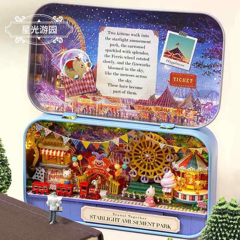 高档毕幼儿园送儿童生日纪念品业喜礼物男生女生欢diy手工艺品自